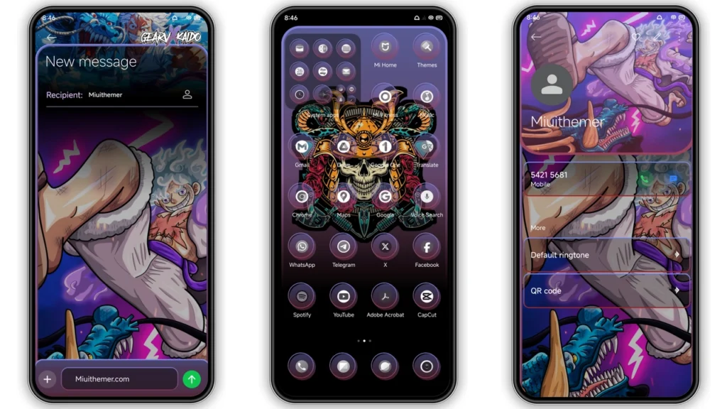 gearXkaido v15 HyperOS Theme