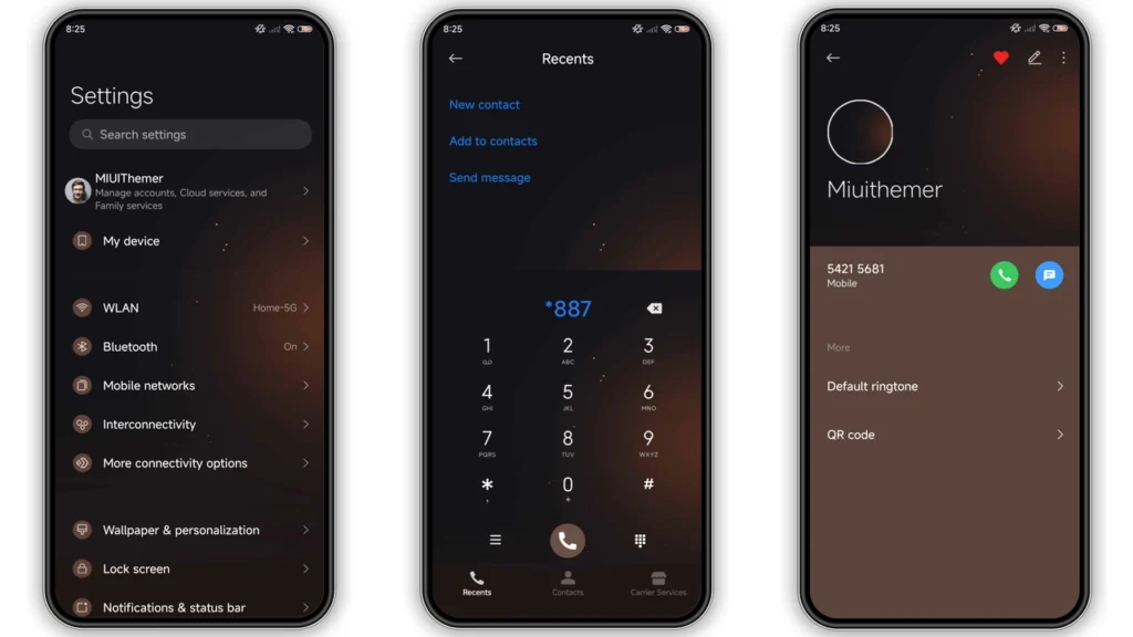 Black planet HyperOS Theme