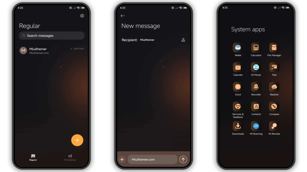 Black planet HyperOS Theme