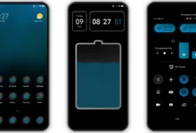 Cobalt BiZ 3D HyperOS Theme