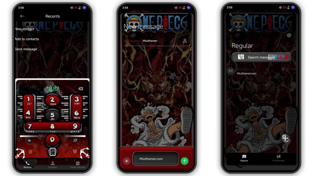 DVRK LUFFY 2025 HyperOS Theme