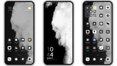 Dimly discernible HyperOS Theme