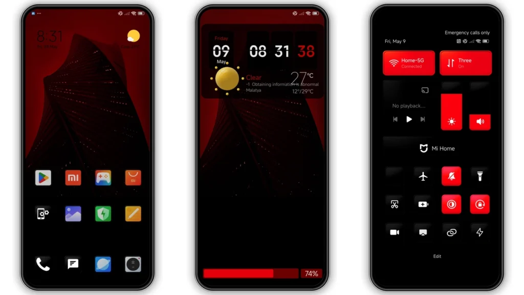 Hyper BWR HyperOS Theme
