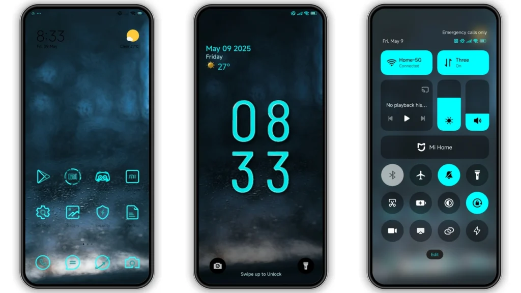Hyper CYANO II HyperOS Theme