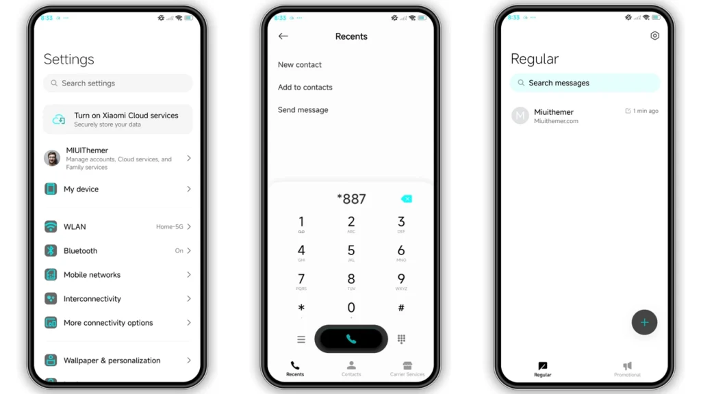 Hyper CYANO II HyperOS Theme