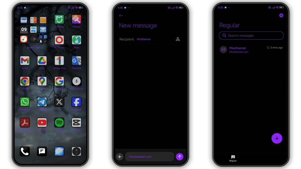 Hyper Lavender HyperOS Theme