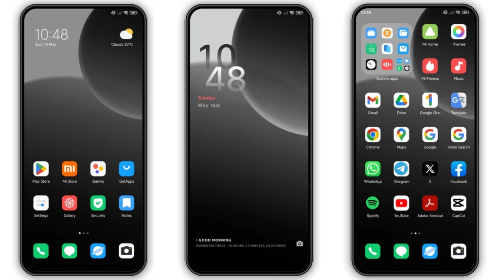 Ink Shadow HyperOS Theme