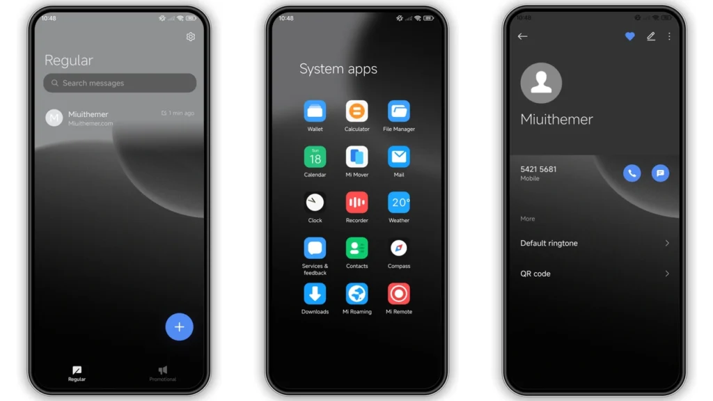 Ink Shadow HyperOS Theme