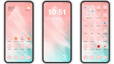 Pink Blue Clouds HyperOS Theme