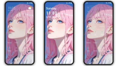 Pink Hair Girl HyperOS Theme