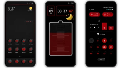Red BiZ 3D HyperOS Theme