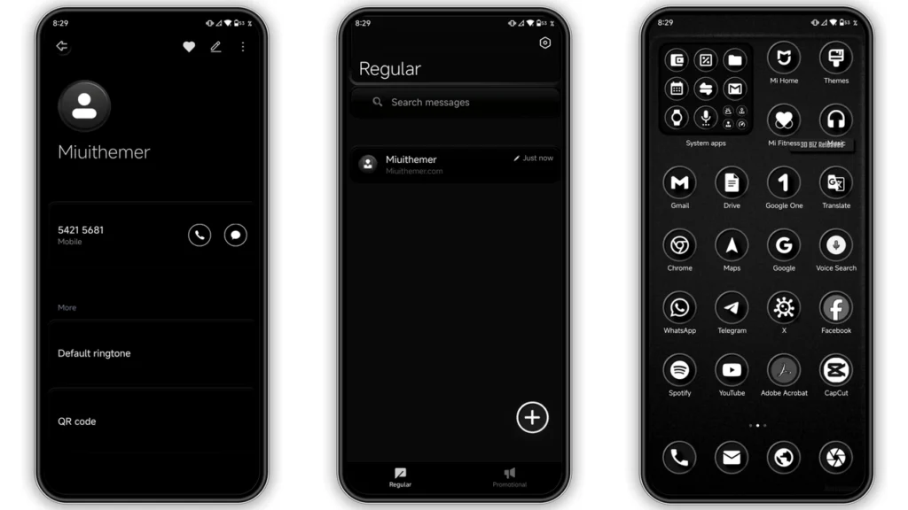 Black Reloaded HyperOS Theme