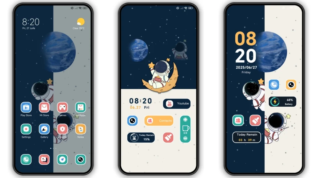 Cerulean Drift MIUI Theme