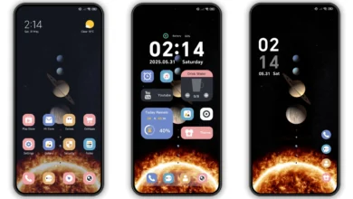 Chain of Planets MIUI Theme