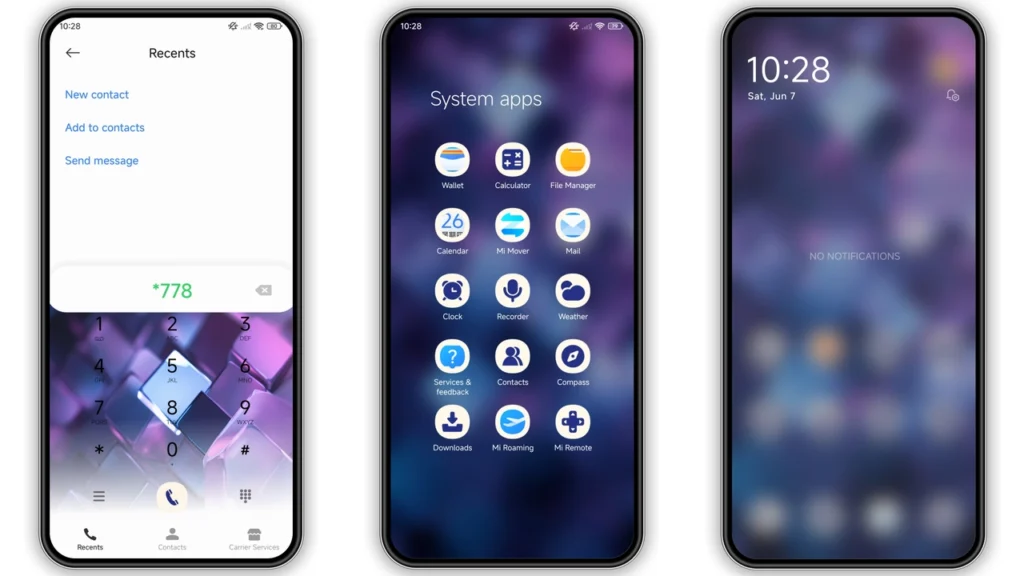 Colorful cube HyperOS Theme