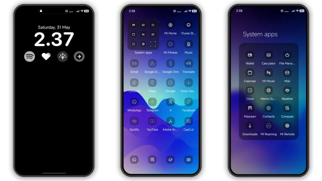 Crying Rain 0.6 HyperOS Theme