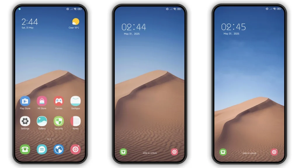 Ethereal Desert HyperOS Theme