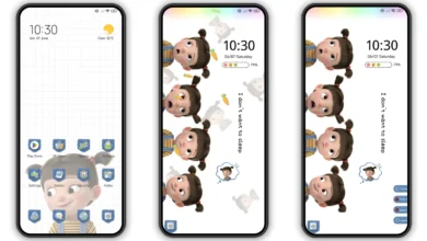 Funny girl MIUI Theme