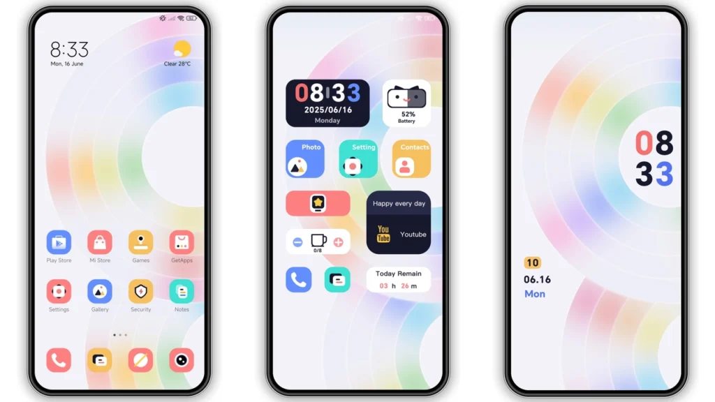 Holo Ring Pursuit MIUI Theme