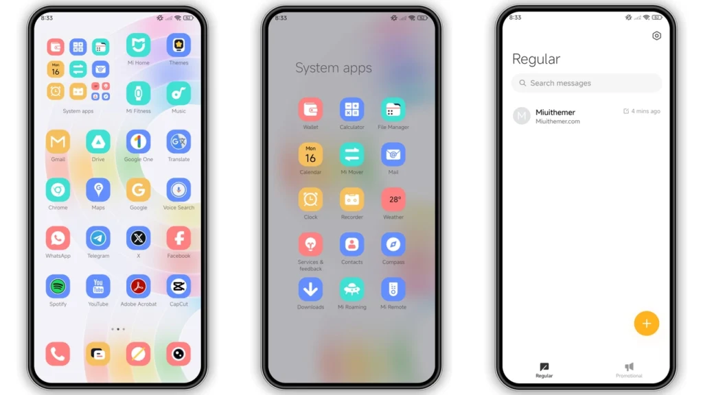 Holo Ring Pursuit MIUI Theme