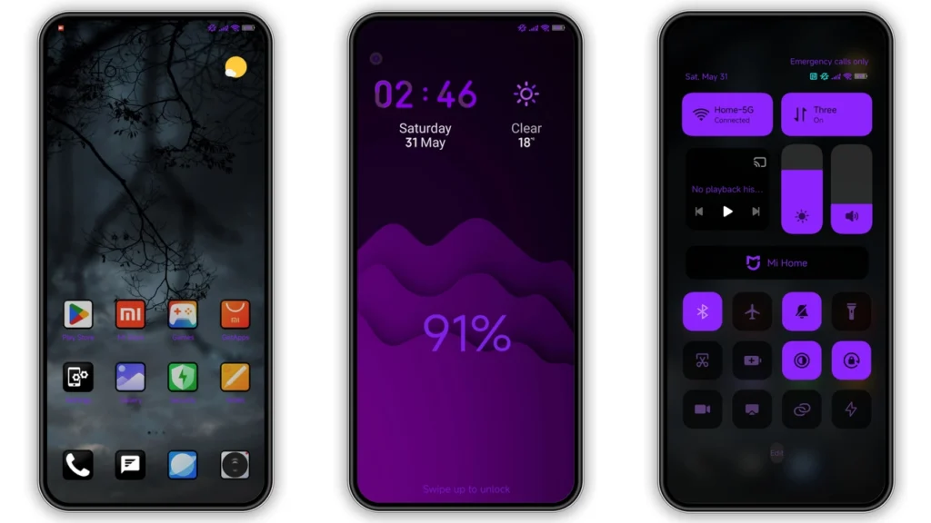 Hyper Lavander HyperOS Theme
