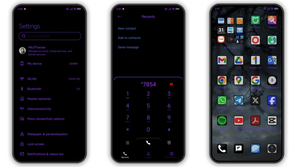 Hyper Lavander HyperOS Theme