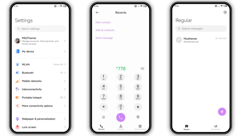 Menekse HyperOS Theme
