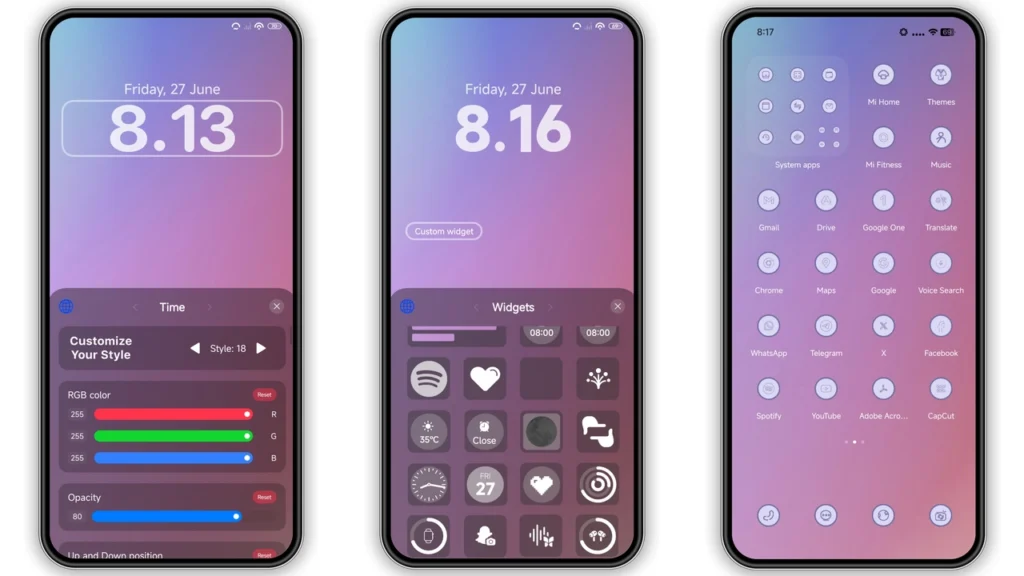 Blues MiXD HyperOS Theme