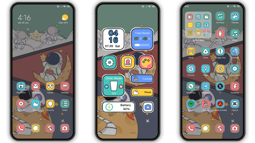 Cosmic Whimsy HyperOS Theme