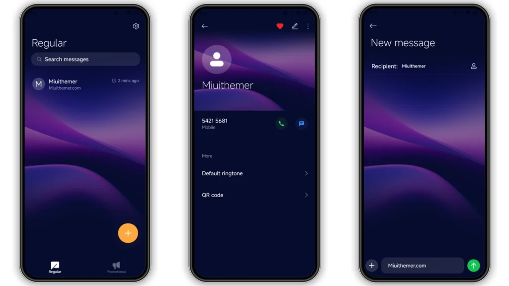 Dreamy Purple Silk HyperOS Theme