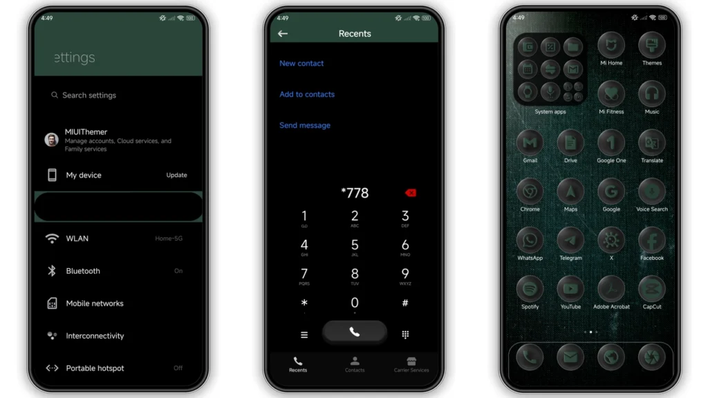 Green Hype HyperOS Theme