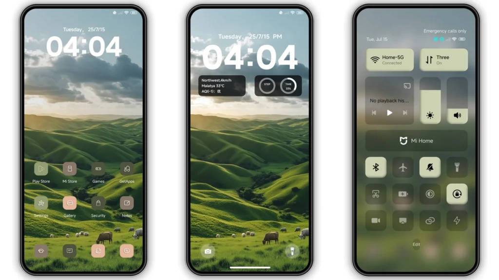 Green Theme HyperOS Theme