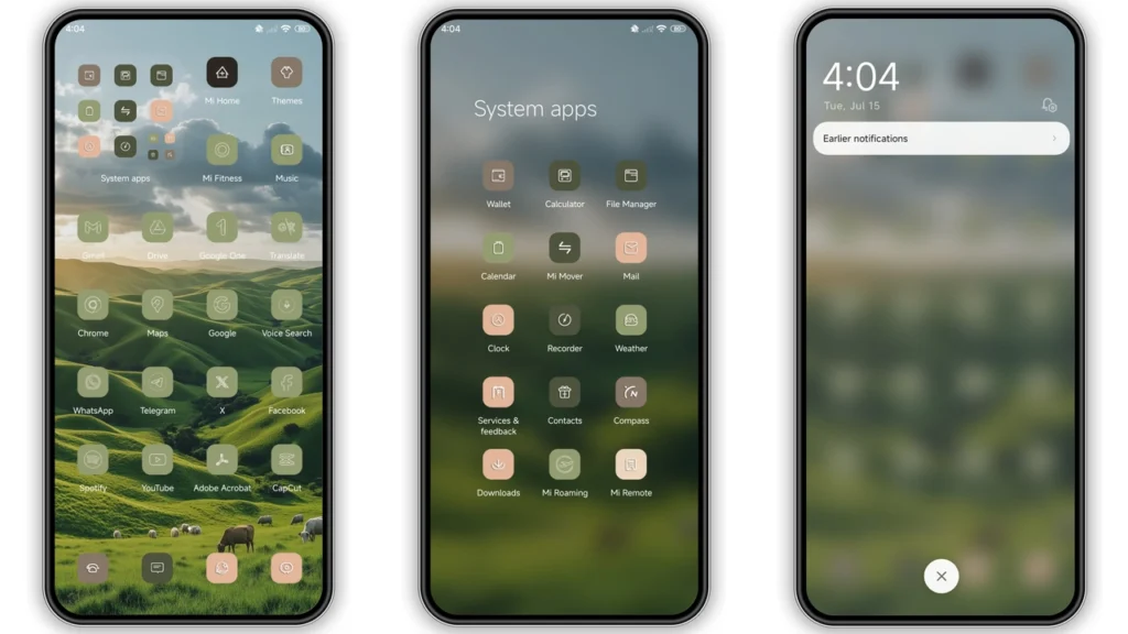 Green Theme HyperOS Theme