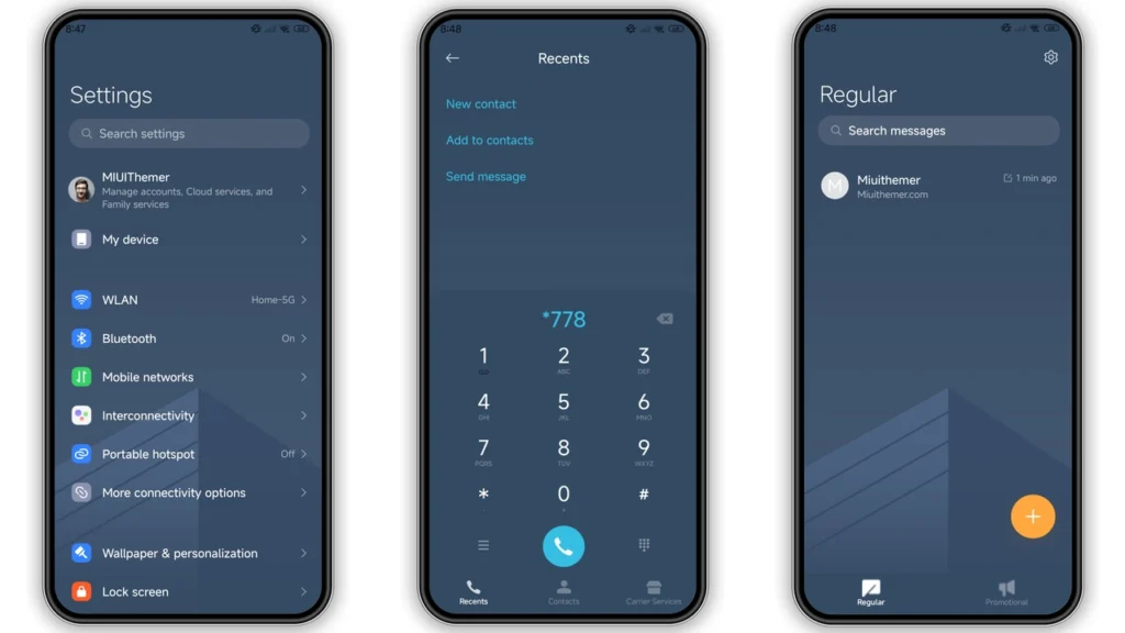 Minimalist Grey HyperOS Theme