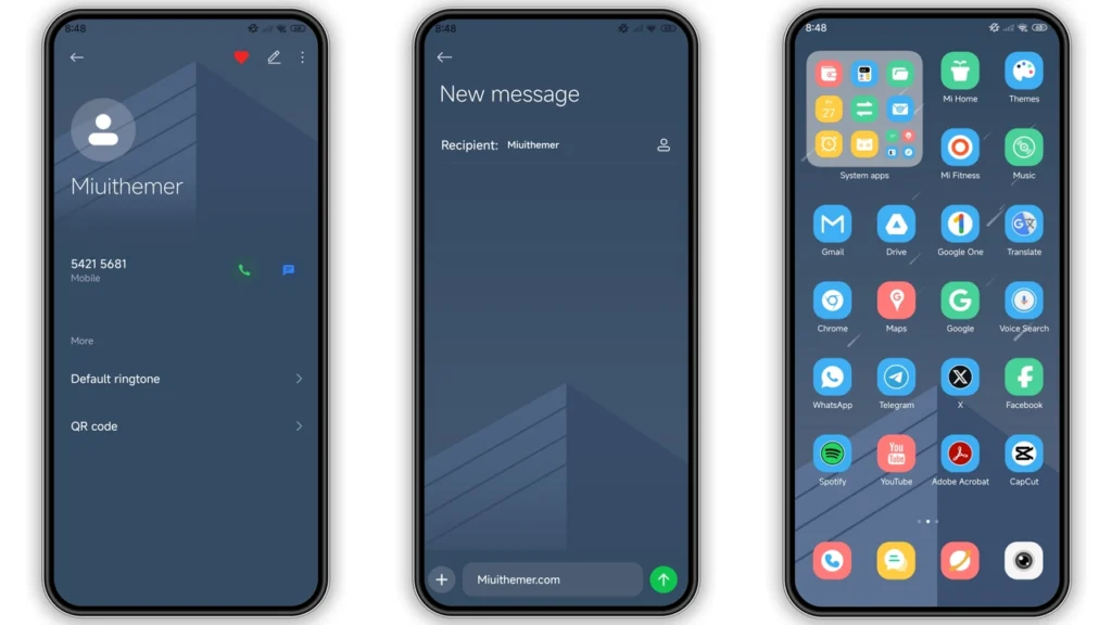 Minimalist Grey HyperOS Theme