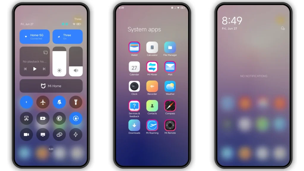Purple Go4x HyperOS Theme
