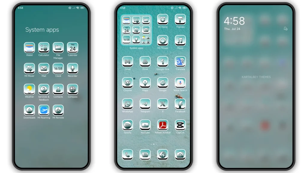 Sea HyperOS Theme