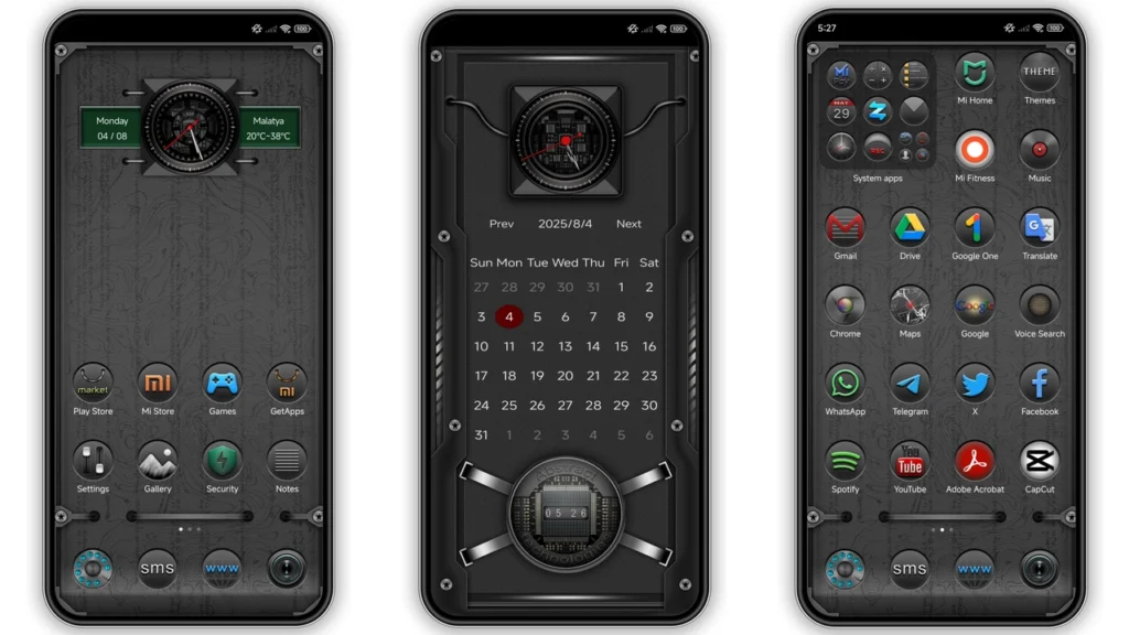 Abstr technologies HyperOS Theme