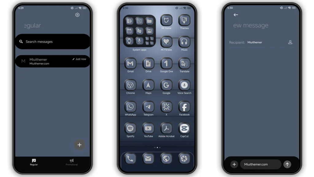 Blue Hype HyperOS Theme