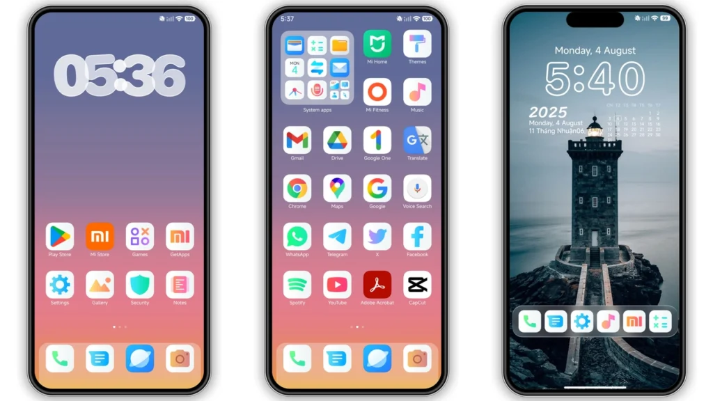 Colorful Light HyperOS Theme