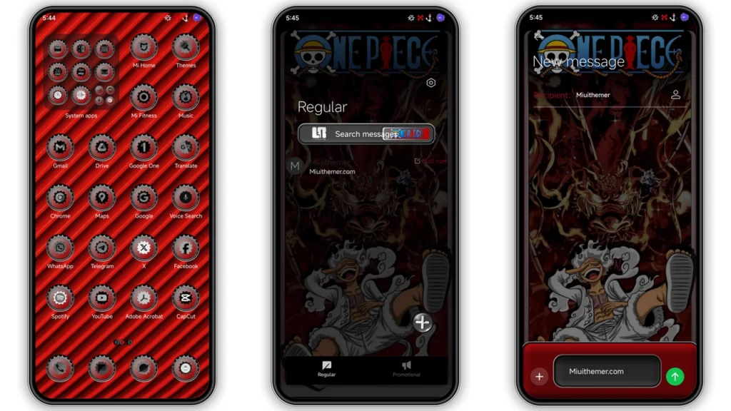 DVRK LUFFY 2025 HyperOS Theme