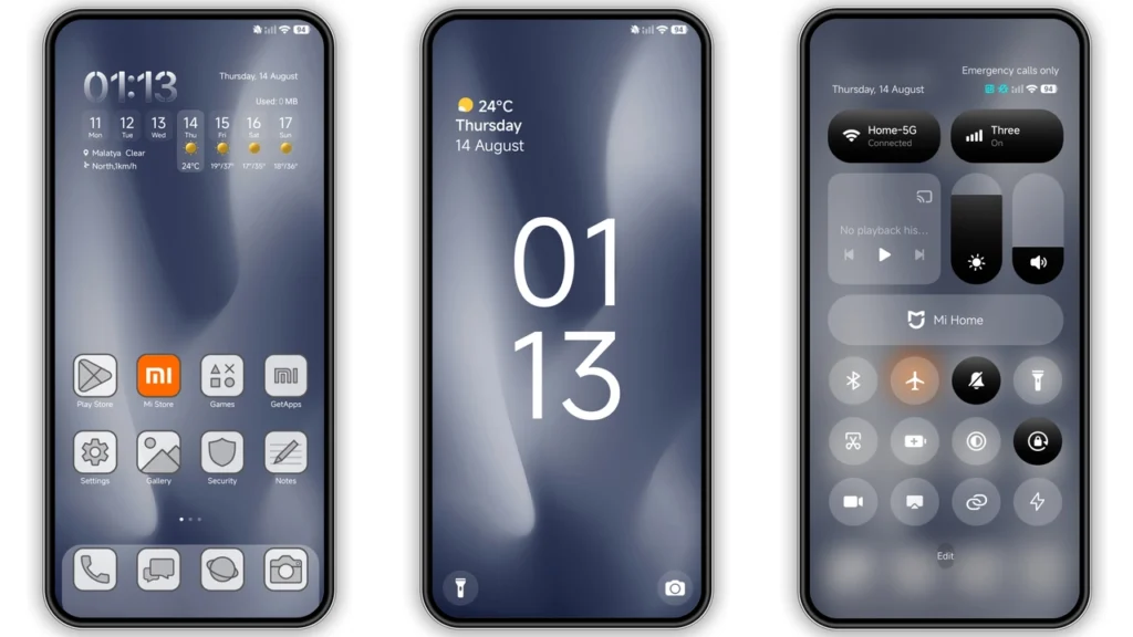 Darkblur HyperOS Theme