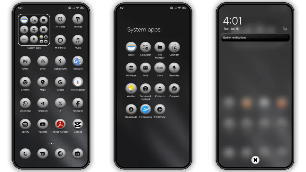 Gray HyperOS Theme