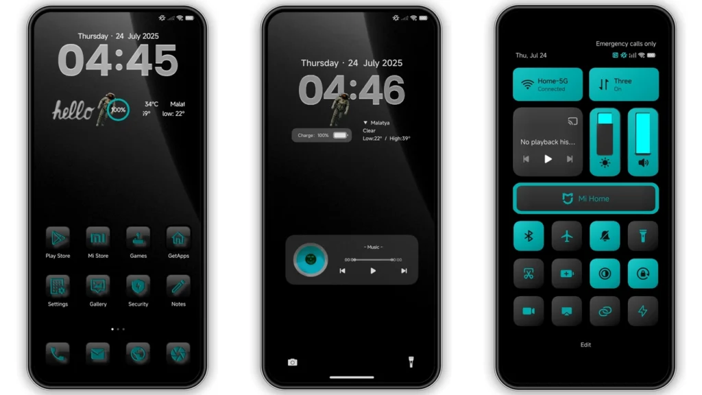 Gray BiZ HyperOS Theme