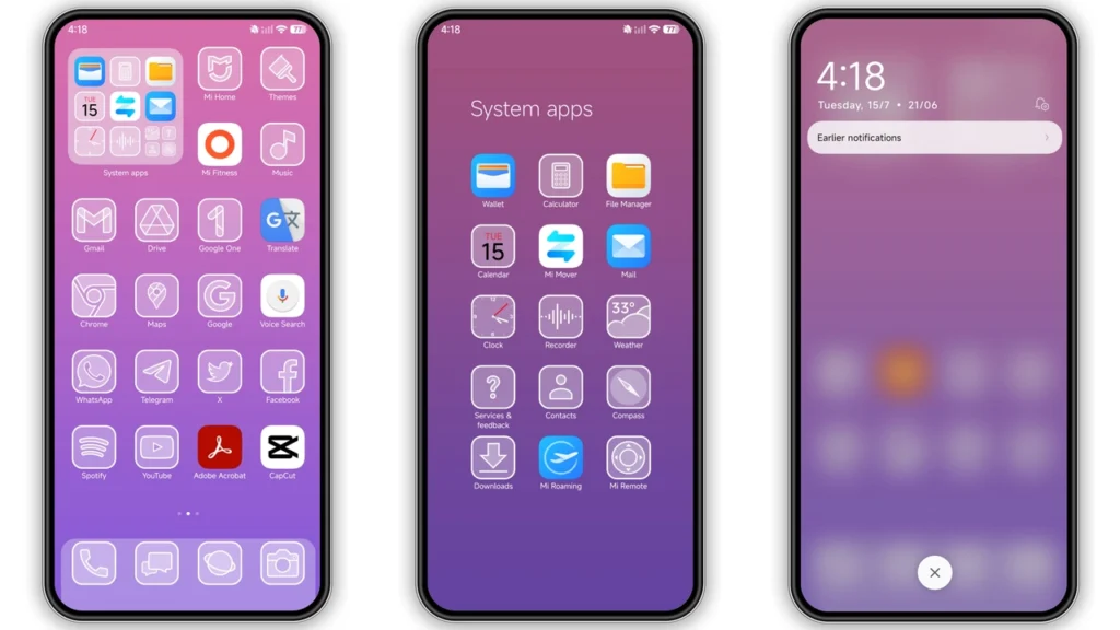 Whiteblur HyperOS Theme