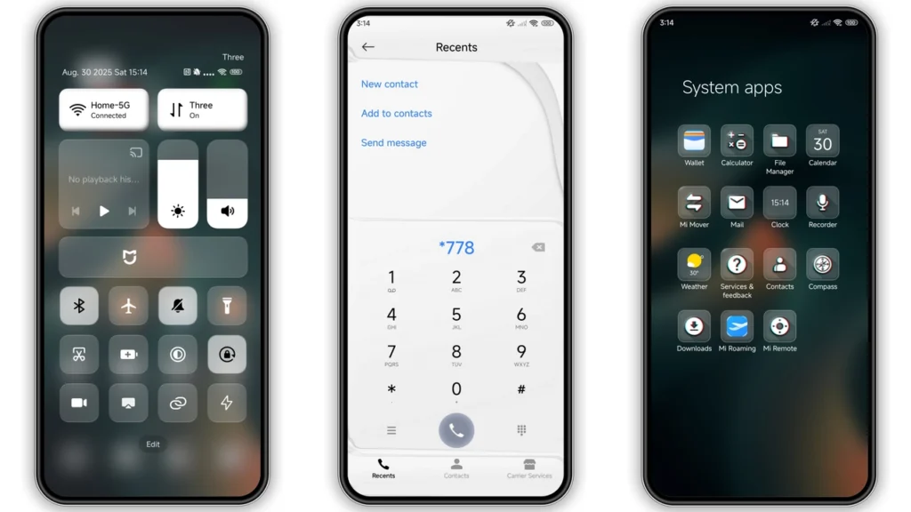 abstract v1 HyperOS Theme