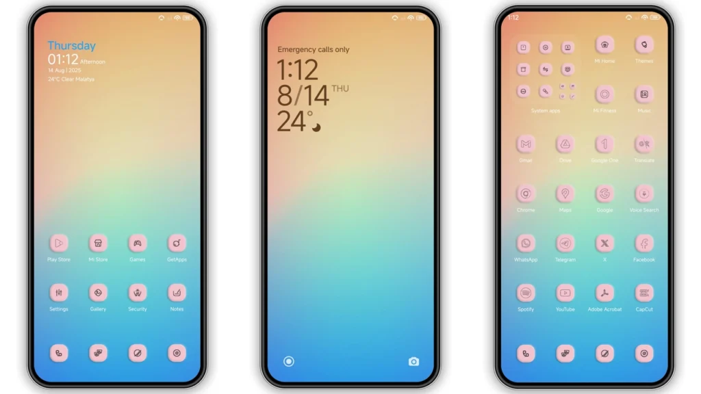 colorX HyperOS Theme