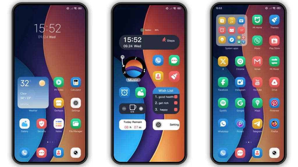 Haze Lavender Blue HyperOS Theme