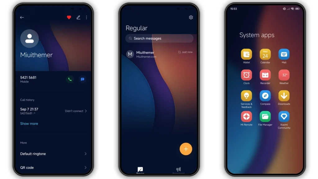 Haze Lavender Blue HyperOS Theme