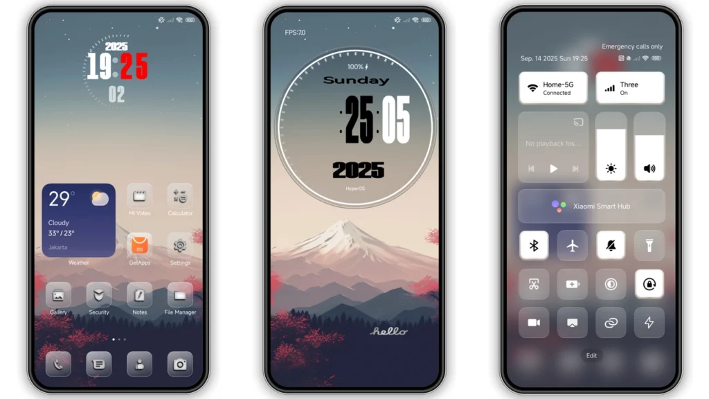 Nature life HyperOS Theme